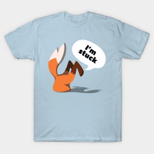Fox Stuck in the Hole T-Shirt